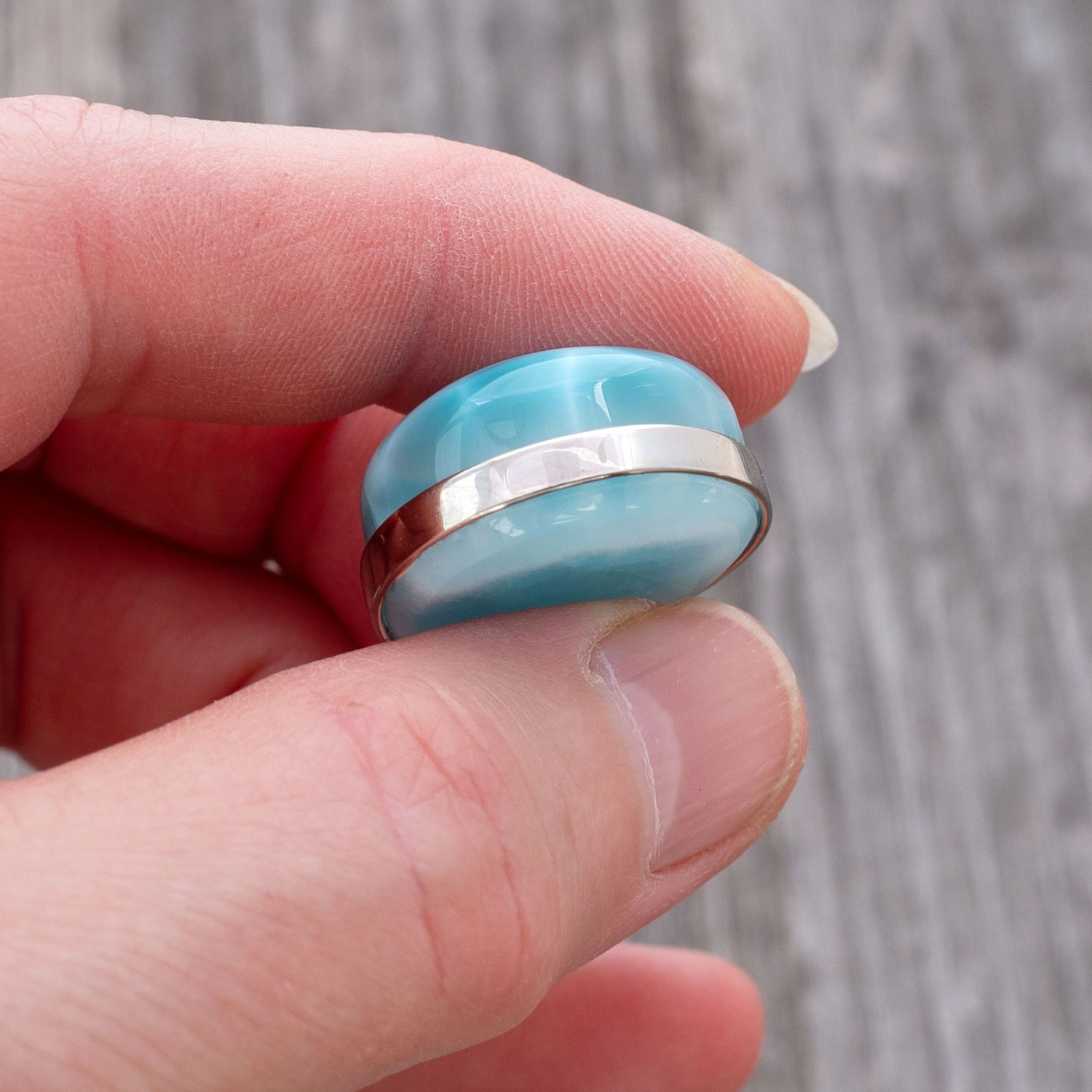 Larimar Anhänger 26x21x11mm Tropfen superblue AAA1 matrixfrei turtle pattern